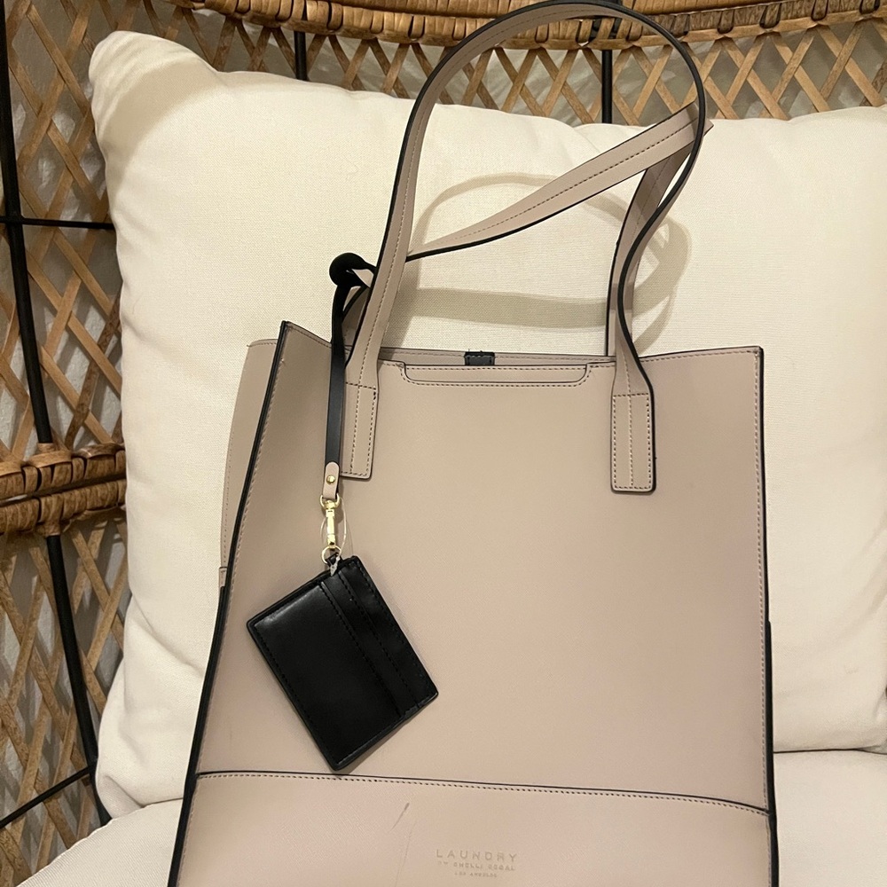 Laundry By Shelli Segal Two-Tone Tote Bag